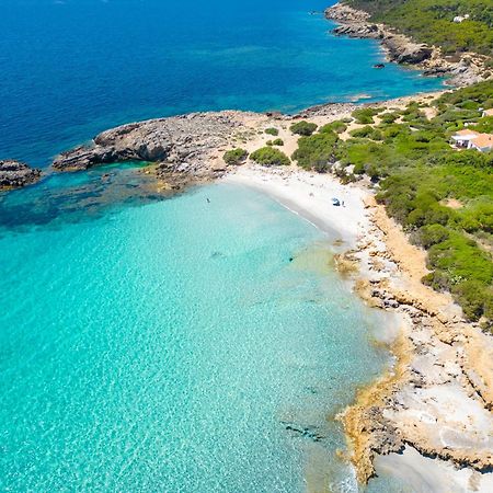 Rustico Porto Pino 30 Mt Dalla Spiaggia Esterno foto