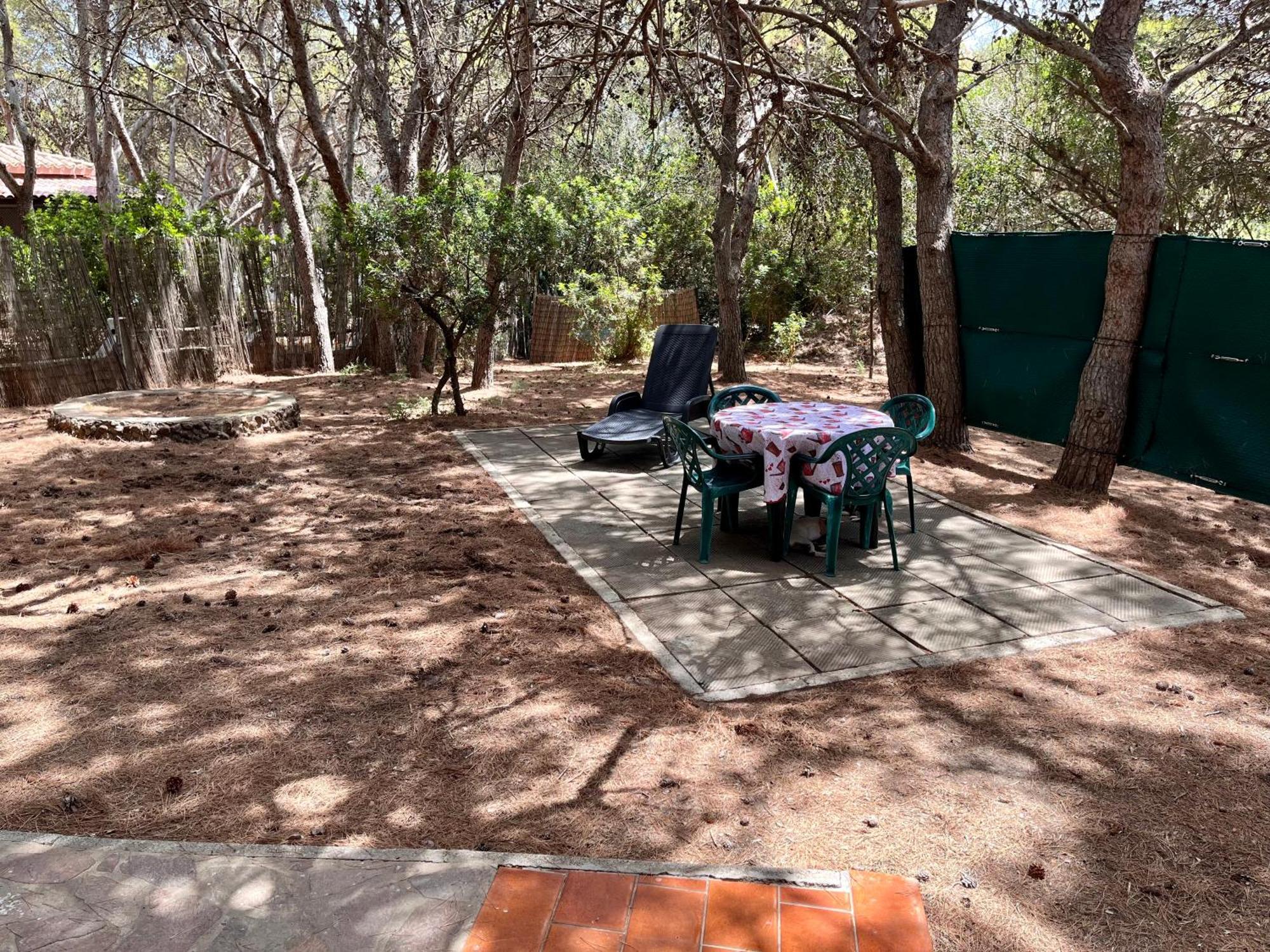 Rustico Porto Pino 30 Mt Dalla Spiaggia Esterno foto