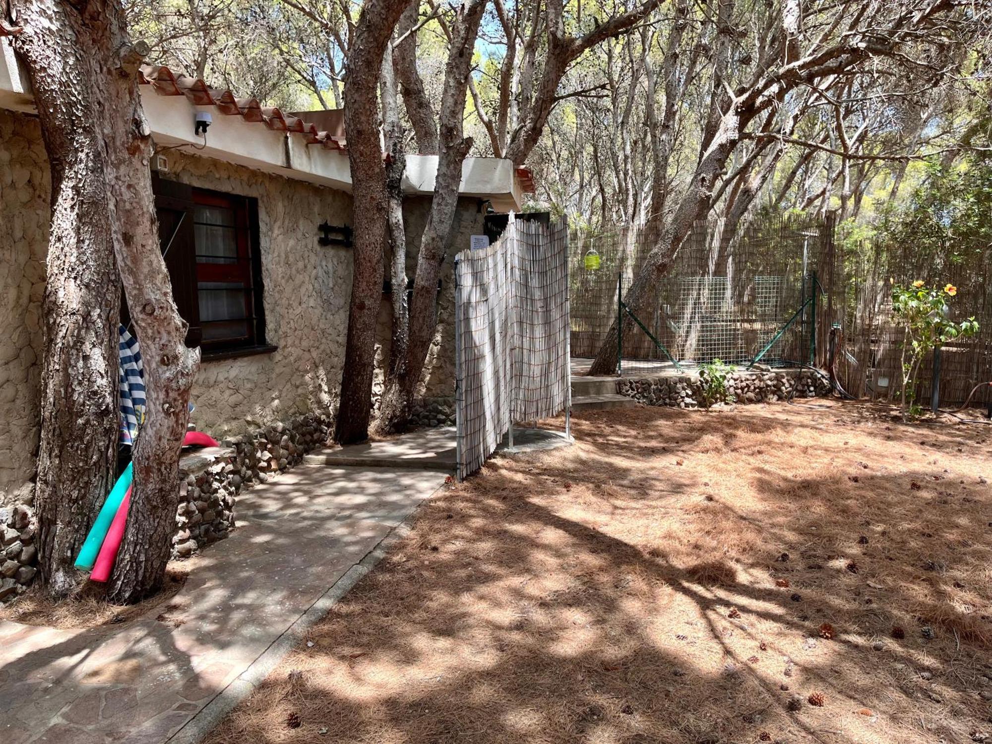 Rustico Porto Pino 30 Mt Dalla Spiaggia Esterno foto